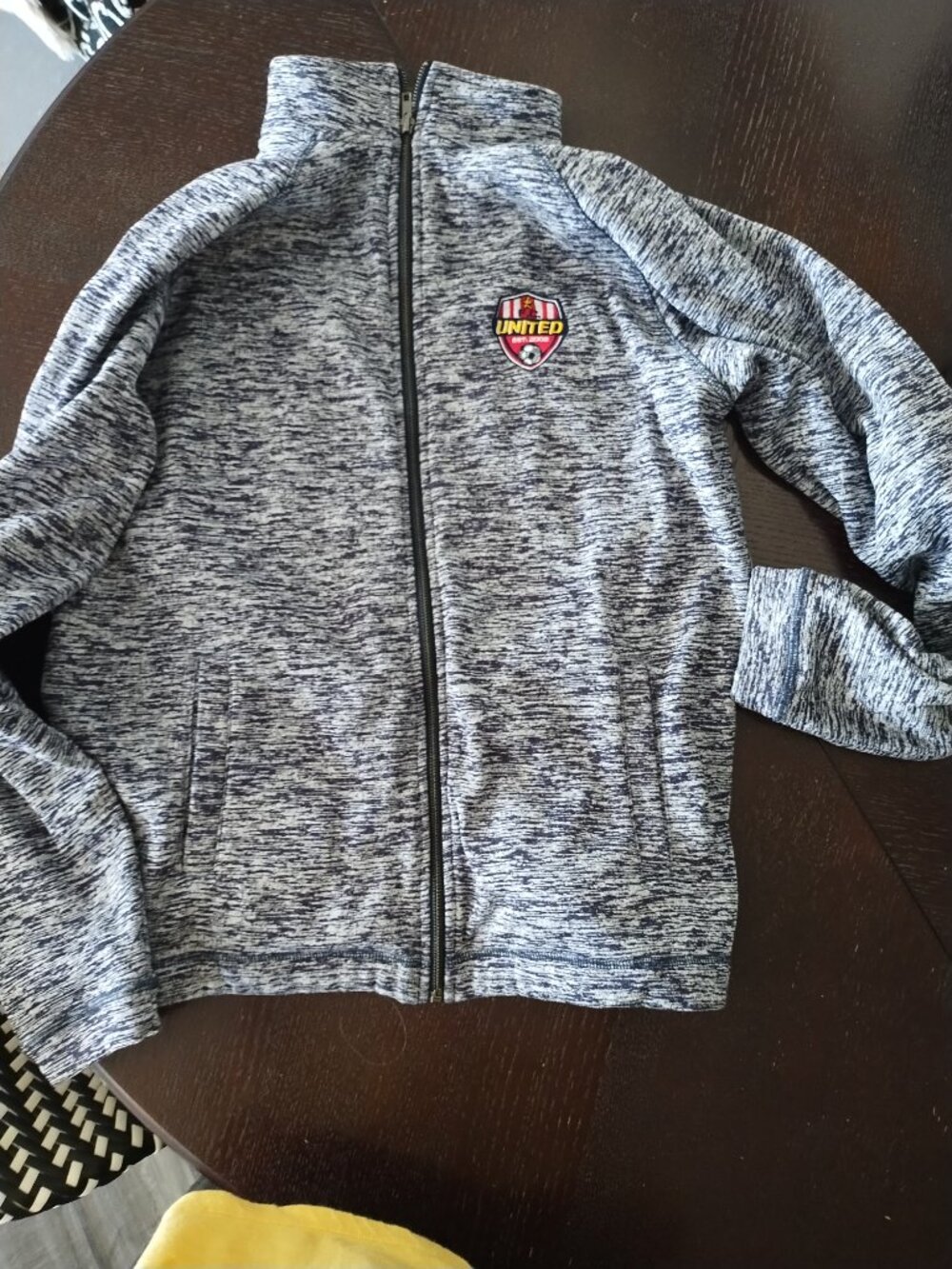 FC United Soccer zip up jacket
